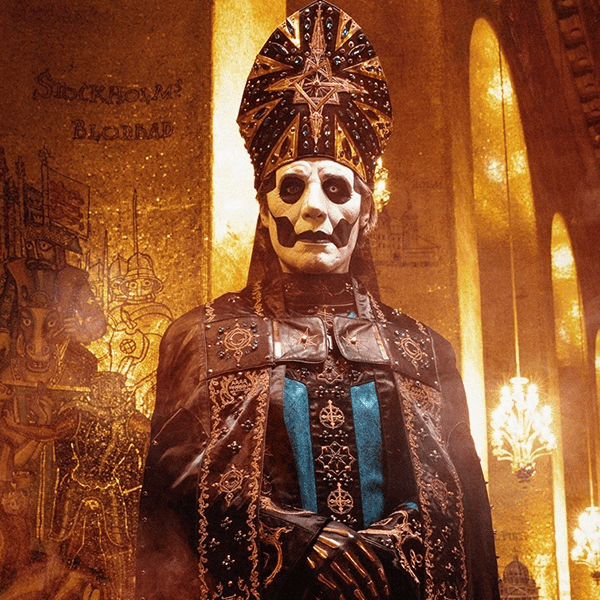 Papa vocalista vocalista de Ghost