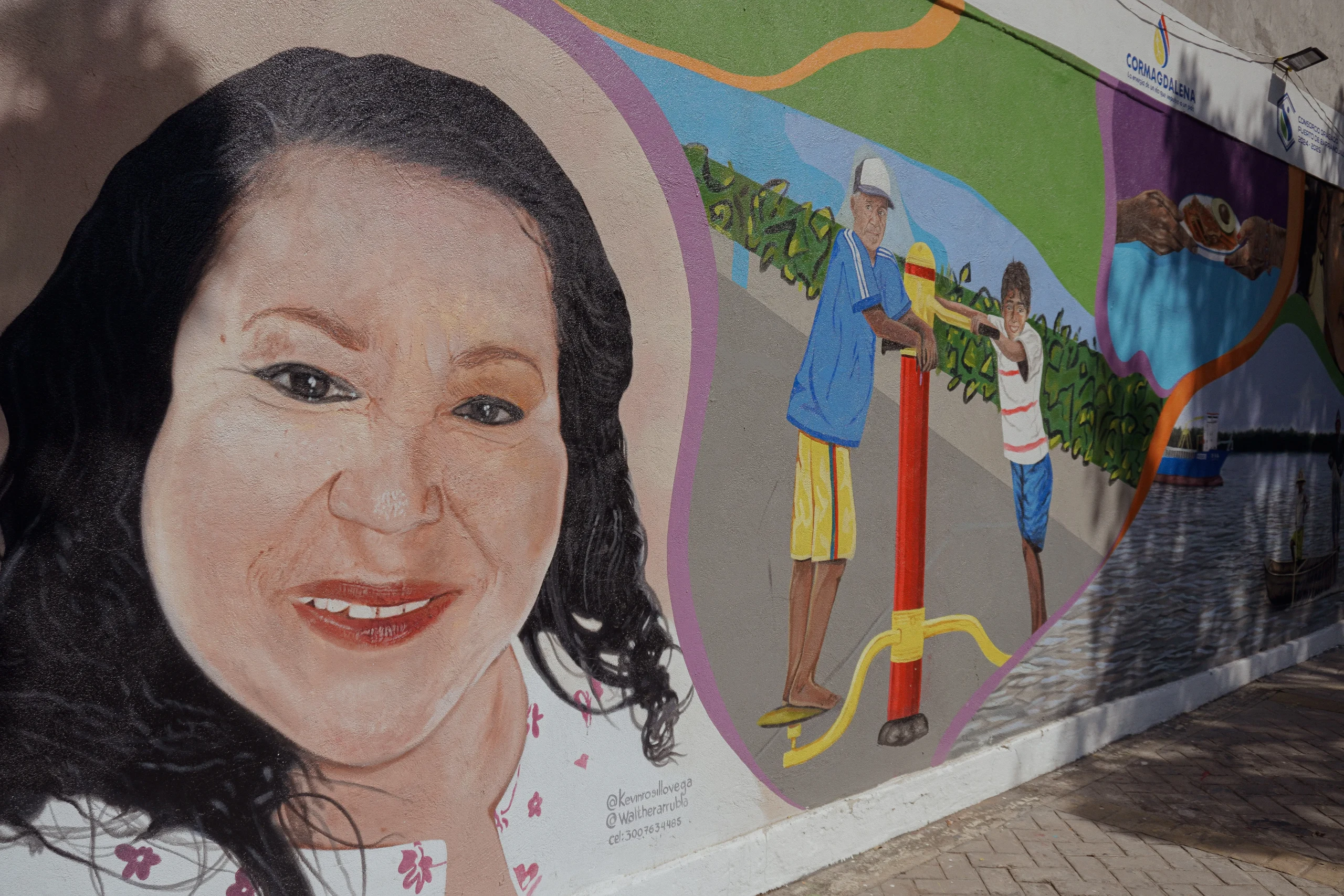 Mural Dorina Camargo